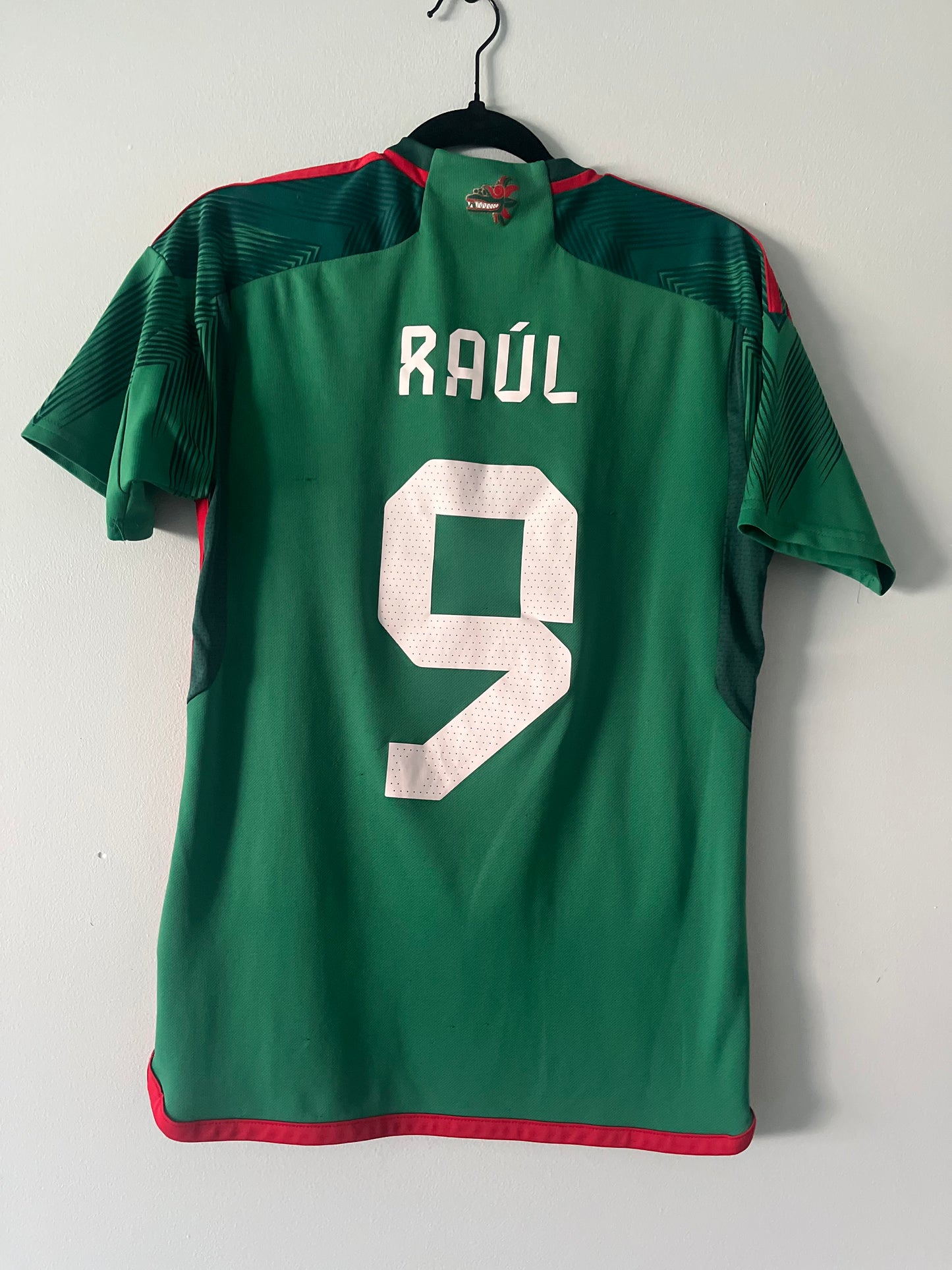Adidas 2022/2023 Mexico Home Raul #9