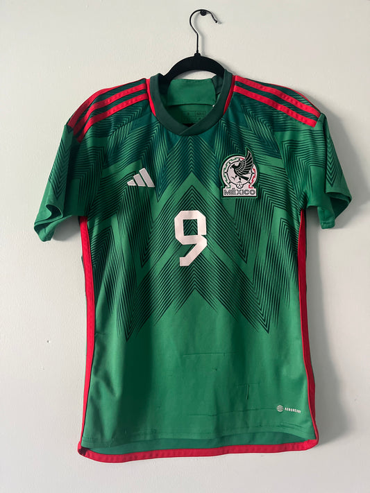 Adidas 2022/2023 Mexico Home Raul #9