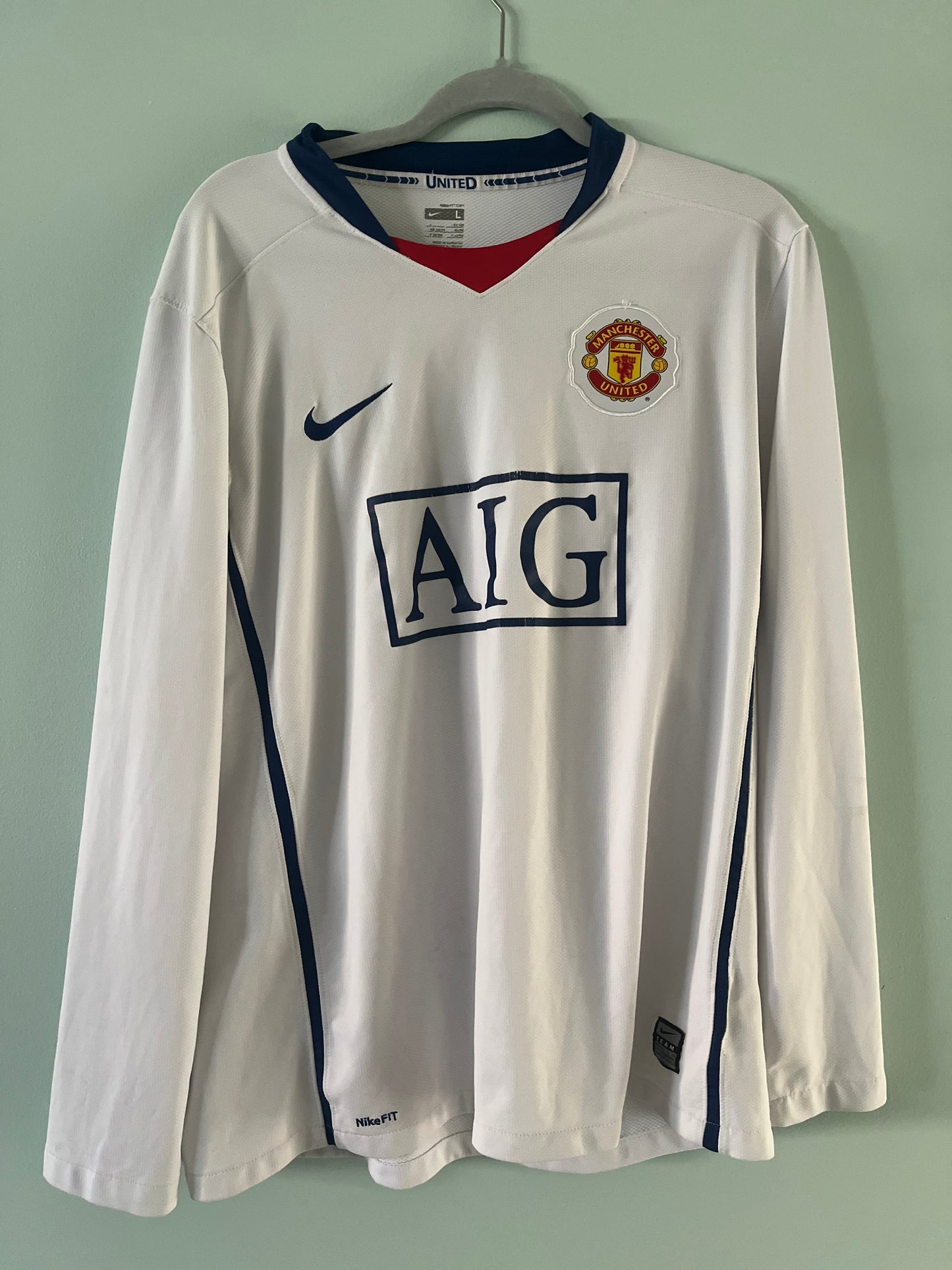 Nike 2008/2009 Man United Away Berbatov #9