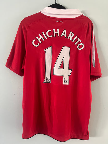 Nike 2010/2011 Man United Home Chicharito #14