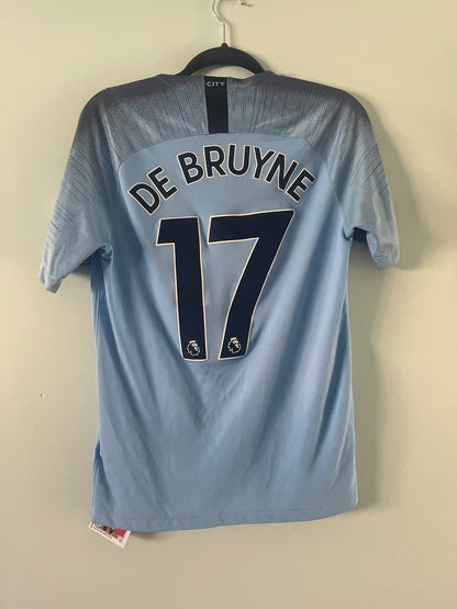 Nike 2018/2019 Man City Home De Bruyne #17