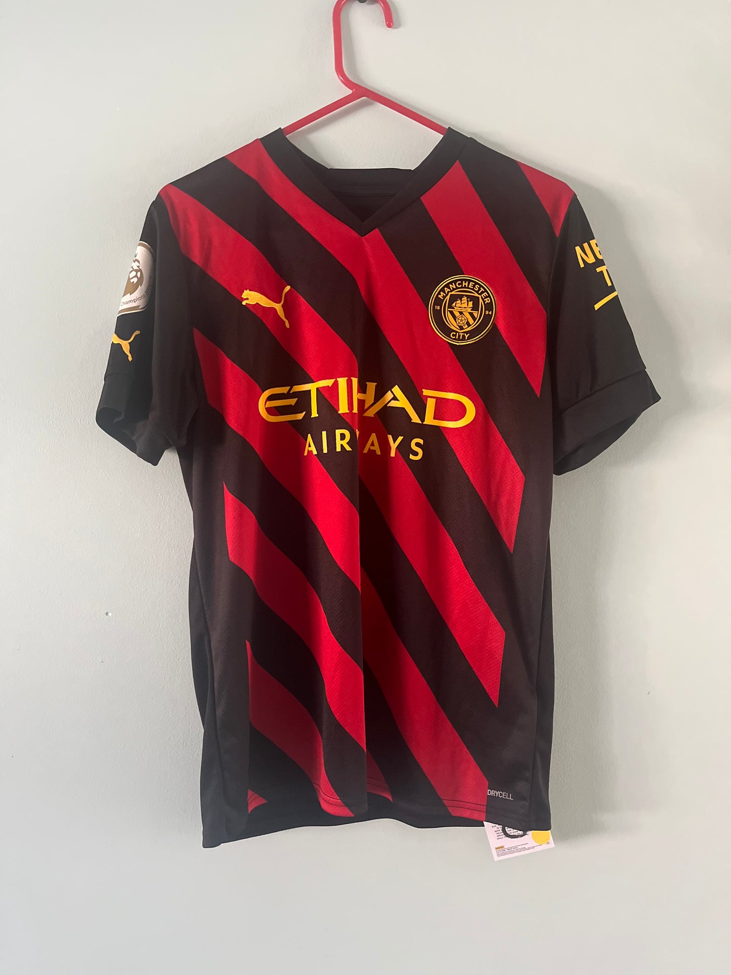 Puma 2022/2023 Man City Away J. Alvarez #19