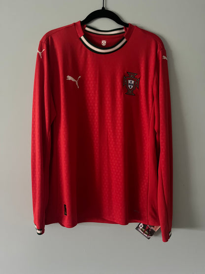 Puma 2025/2026 Portugal Home Long Sleeve
