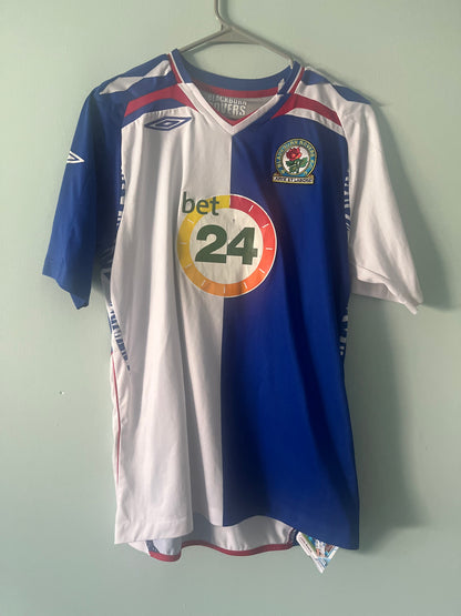 Umbro 2007/2008 Blackburn Home